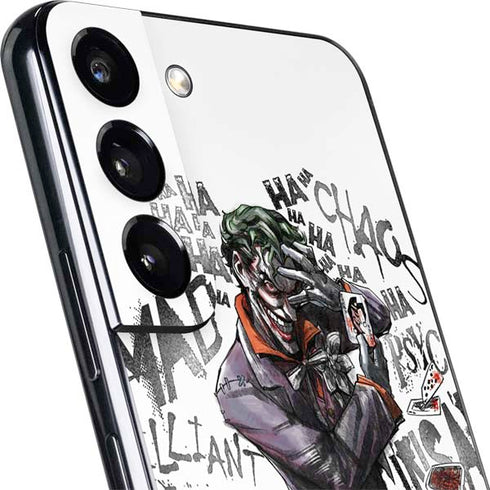DC Comics The Joker Brilliantly Twisted Galaxy S22 Skin